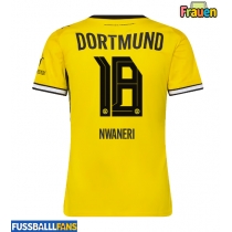 Borussia Dortmund Ethan Nwaneri #18 Heimtrikot Frauen 2026-27 Kurzarm